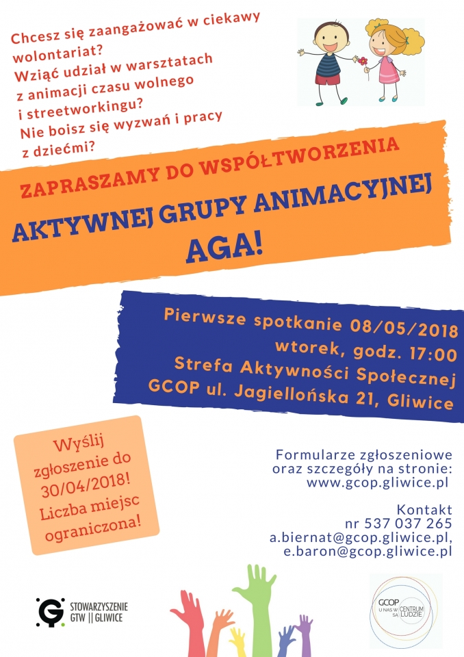 Zapraszamy do Aktywnej Grupy Animacyjnej