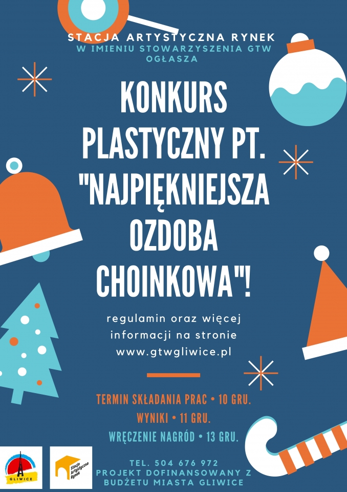 Konkurs na najpiękniejszą ozdobę choinkową