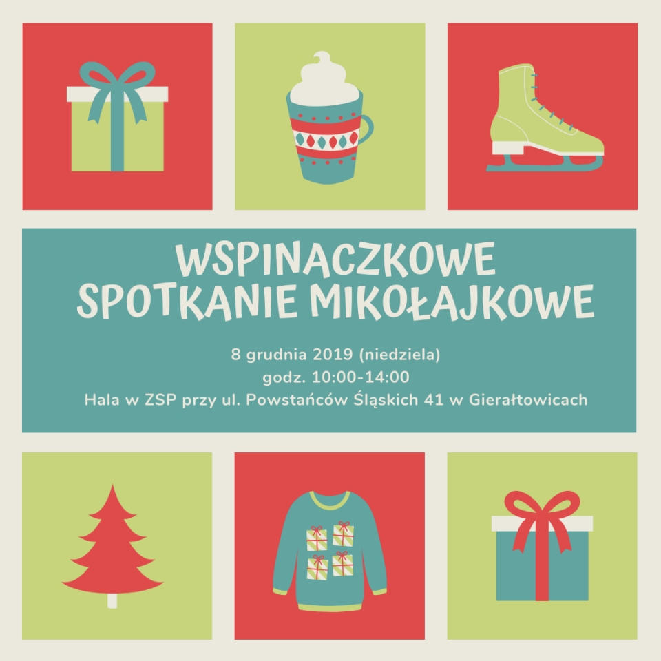 Wspinaczkowe spotkanie mikołajkowe