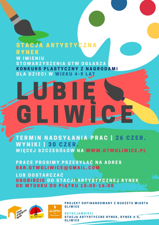 Konkurs plastyczny „Lubię Gliwice”