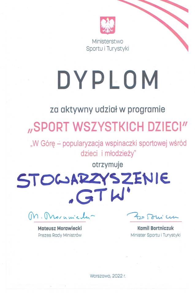 Zakończenie programu „W Górę”