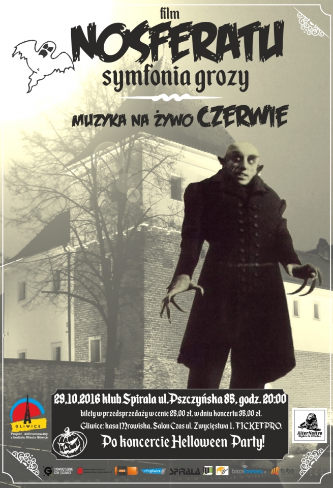 Nosferatu Symfonia Grozy + koncert Czerwie