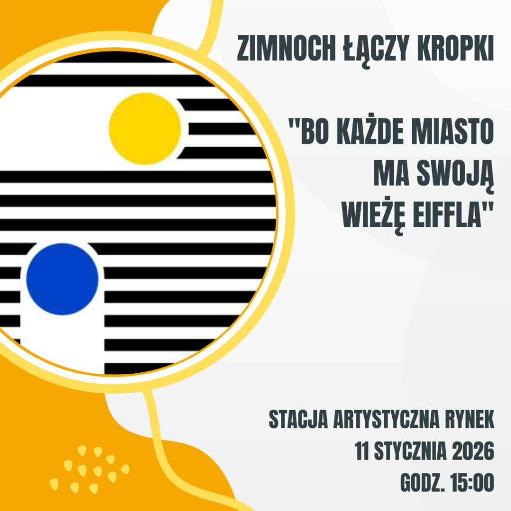 2026.01.11 Zimnoch łączy kropki | Spotkanie „Bo każde miasto ma swoją wieżę Eiffla” Przemysław Wronowski