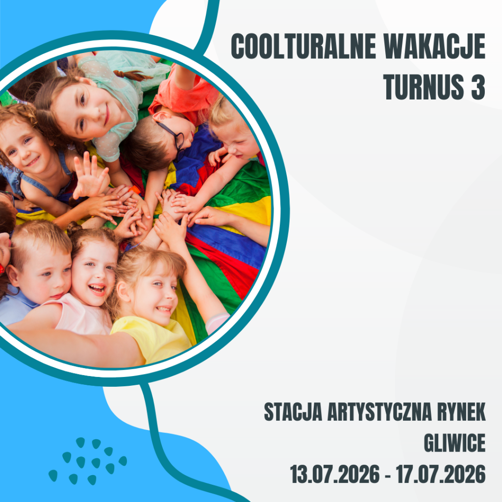 Półkolonie COOLturalne Wakacje 2026 – turnus 3